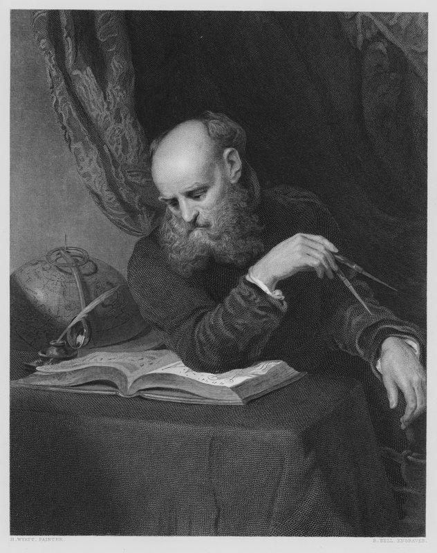 The Astronomer, from the picture in the Vernon Gallery by Henry after Wyatt