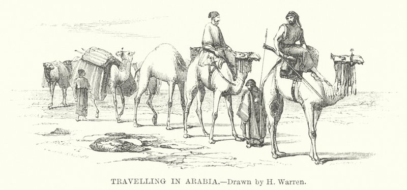 Travelling in Arabia by Henry (after) Warren