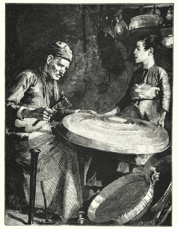 An Eastern coppersmith by Henry Andrew Harper