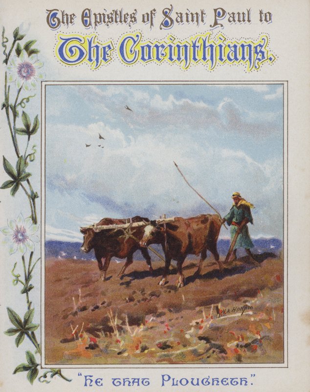 He that ploughs by Henry Andrew Harper