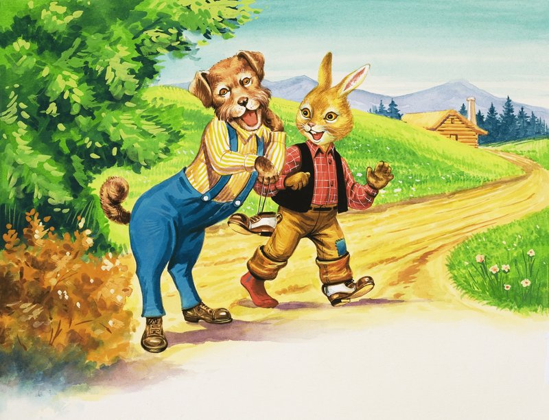 Bear Rabbit by Henry Charles Fox