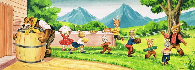 Bear Rabbit by Henry Charles Fox
