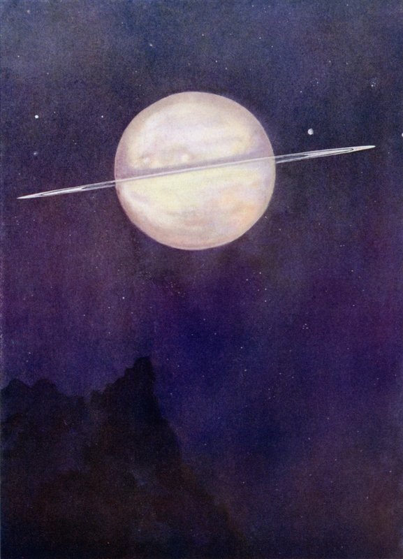 The Planet Saturn by Henry Charles Seppings Wright