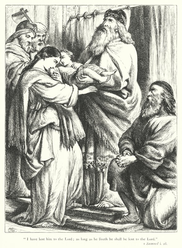 The Presentation of Samuel by Henry Courtney (after) Selous