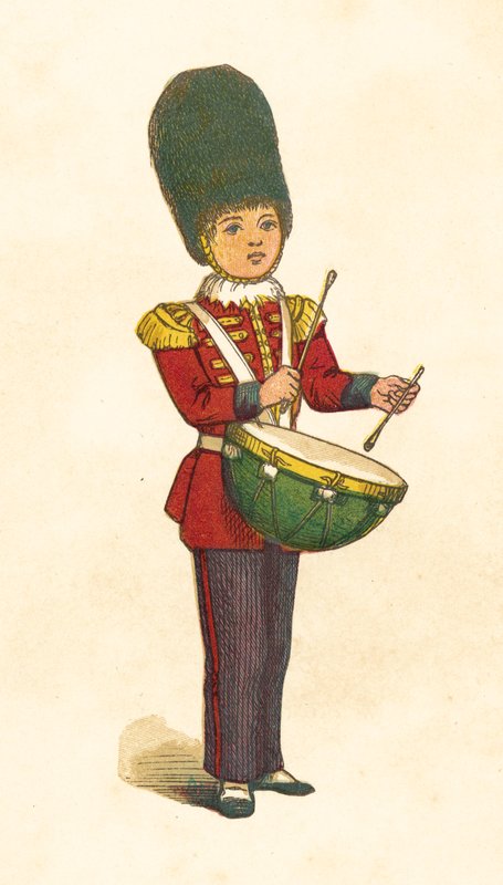 Little drummer boy by Henry Hetherington Emmerson