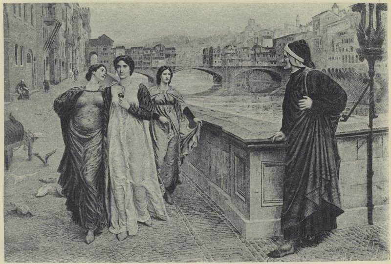 Dante and Beatrice by Henry Holiday