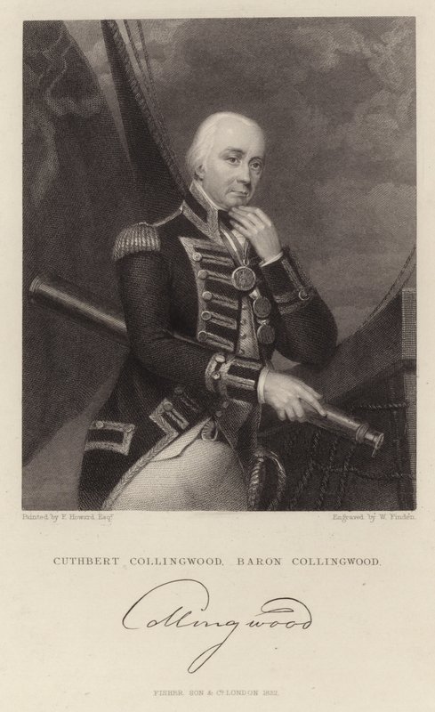 Portrait of Cuthbert Collingwood by Henry Howard