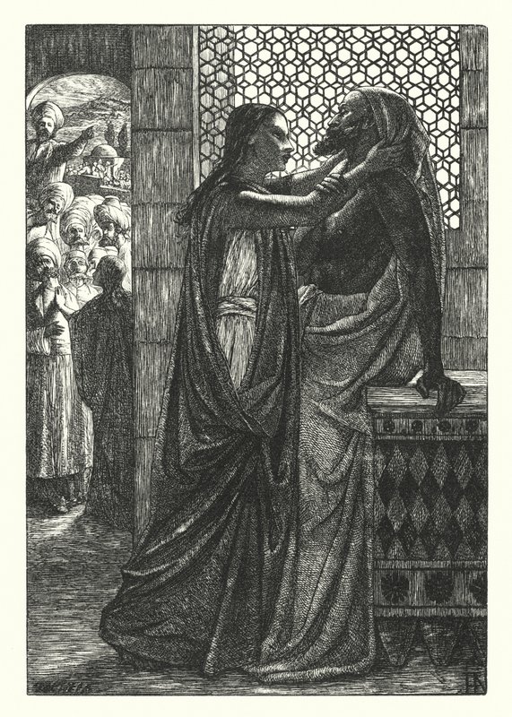 The Dead Man of Bethany by Henry Hugh Armstead