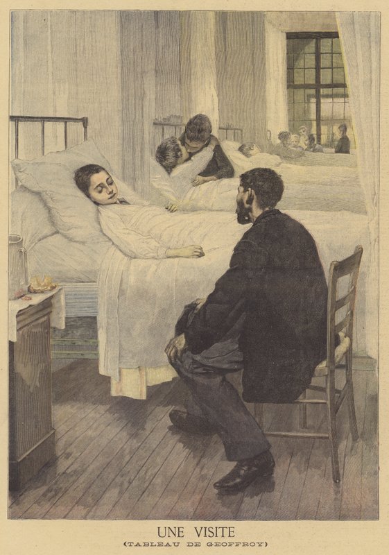 A Visit by Henri Jules Jean Geoffroy