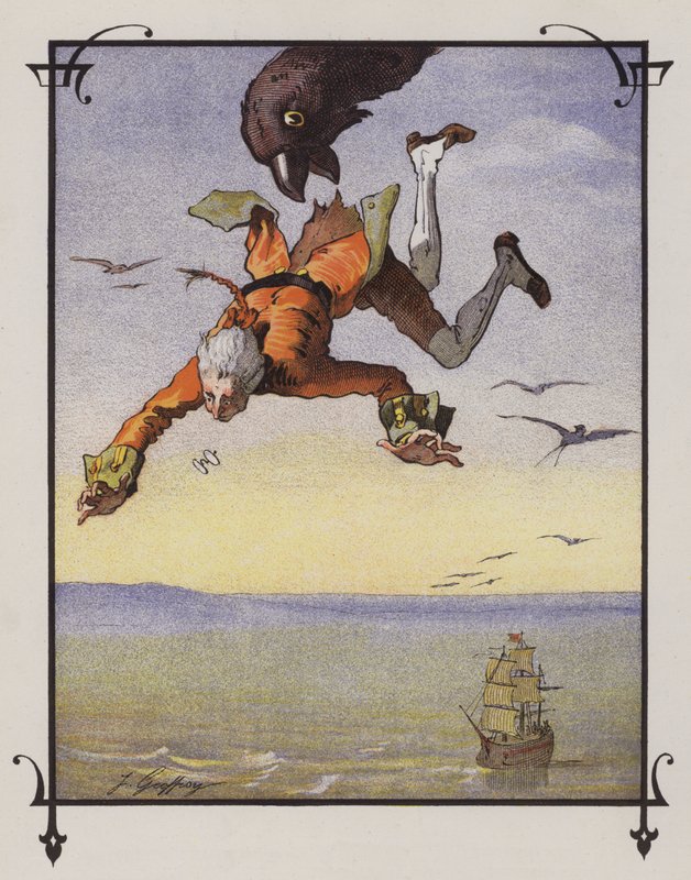 Gulliver in Brobdingnag by Henri Jules Jean Geoffroy