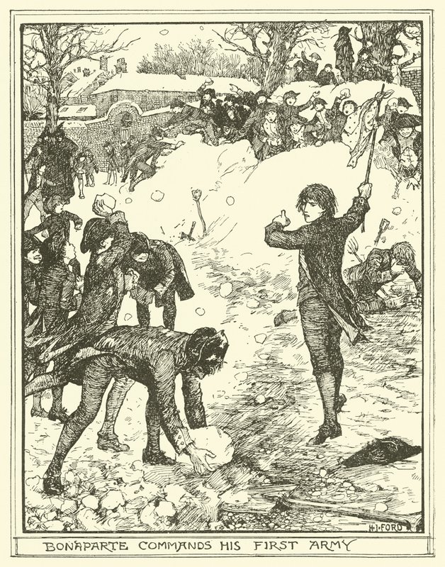 Bonaparte Commands His First Army by Henry Justice Ford