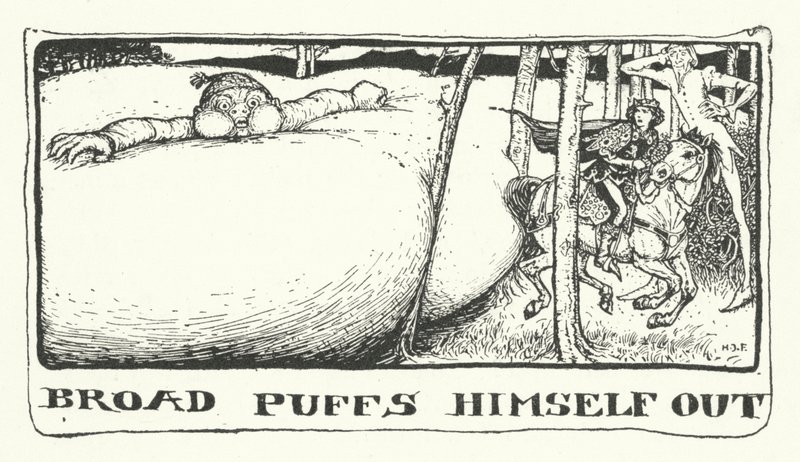 Broad Puffs Himself Out by Henry Justice Ford