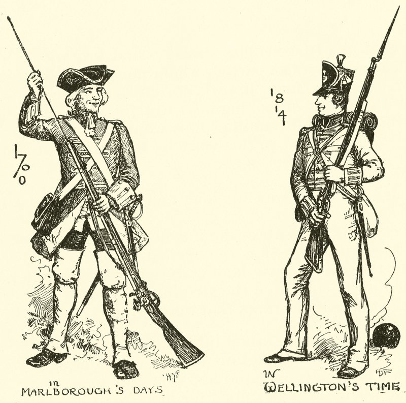 English Soldiers by Henry Justice Ford