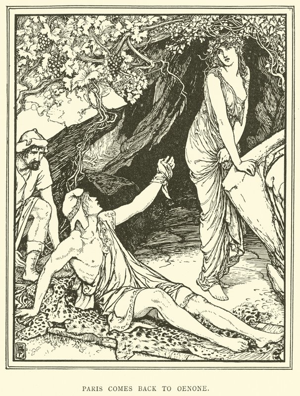 Paris Comes Back to Oenone by Henry Justice Ford