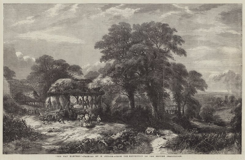 The Hay Harvest by Henry Jutsum