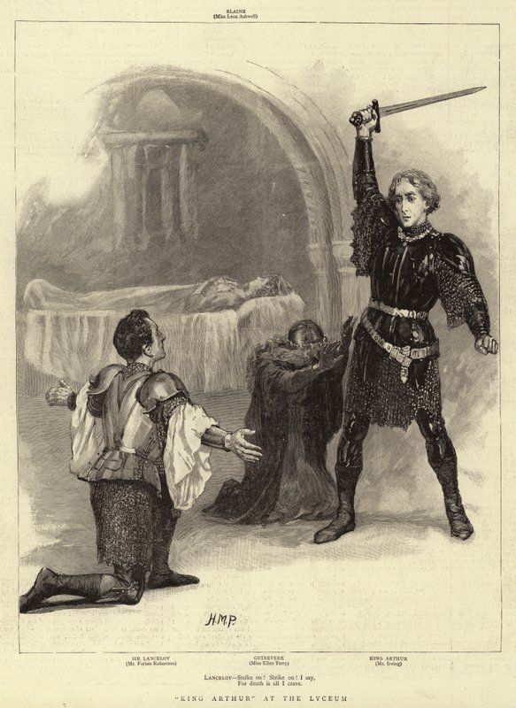 King Arthur at the Lyceum by Henry Marriott Paget