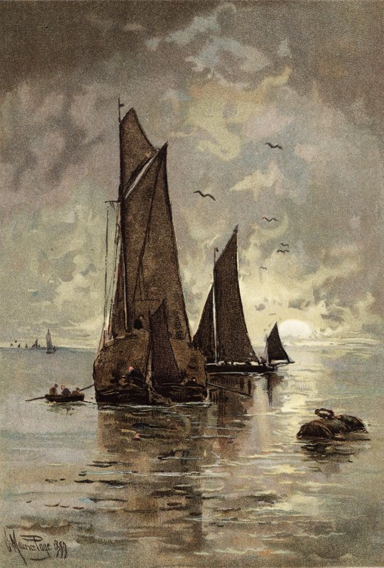 Moonrise off Gravesend by Henry MauricePage