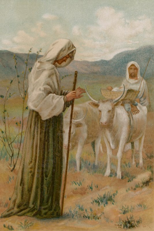 Hannah and Samuel by Henry Ryland