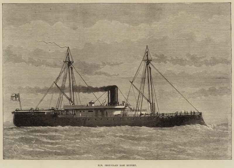 HM Iron-Clad Ram Rupert by Henry Spernon Tozer