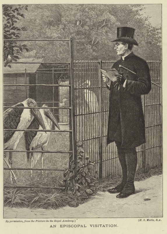 An Episcopal Visitation by Henry Stacey Marks