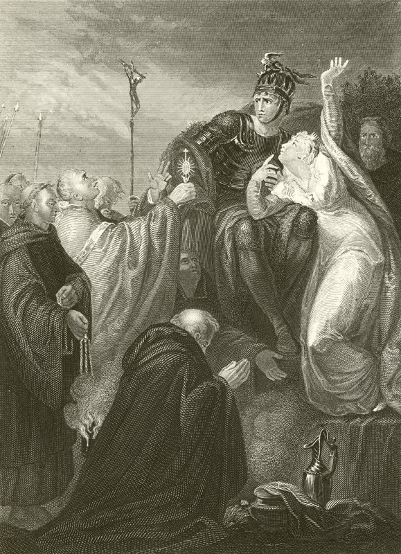St Augustine before Ethelbert by Henry Tresham