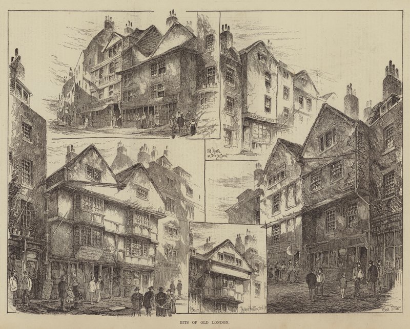 Bits of Old London by Herbert Railton
