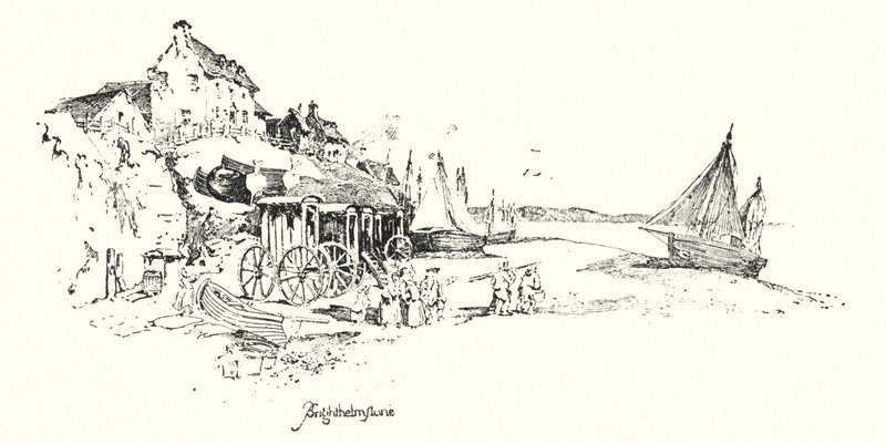 Brighthelmstone by Herbert (after) Railton