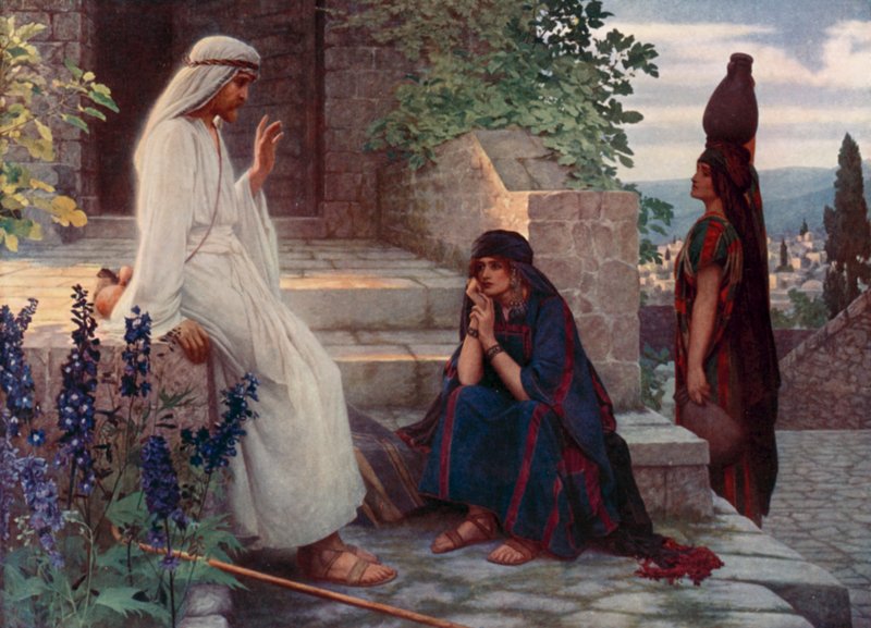 The Home at Bethany by Herbert Gustave Schmalz