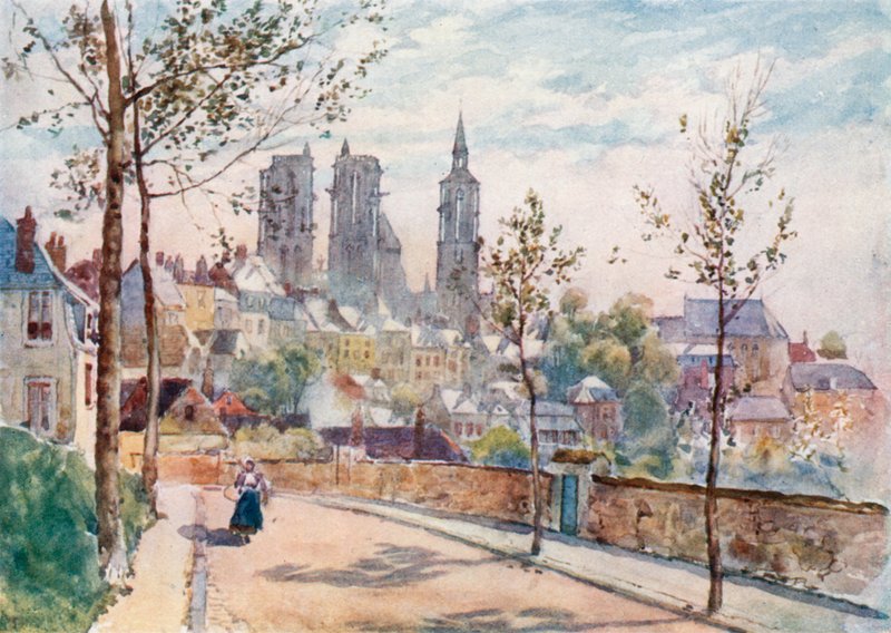 Laon from the Boulevards by Herbert Menzies Marshall