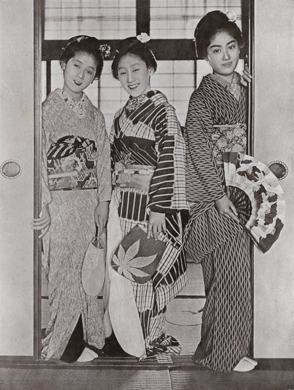 Geisha by Herbert Ponting