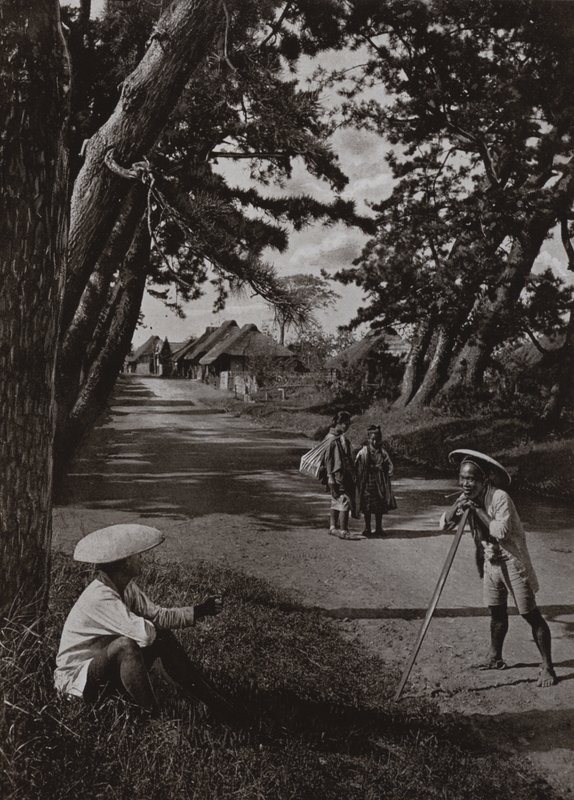 On the Old Tokaido by Herbert Ponting