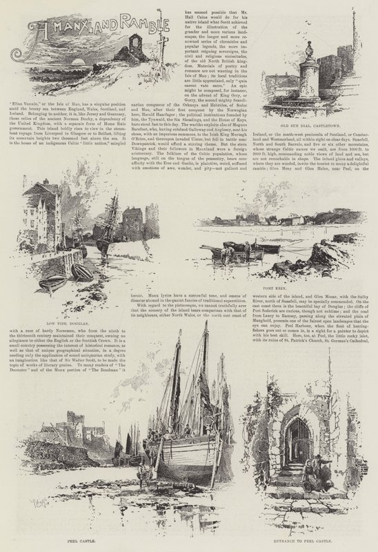 A Manx Land Ramble by Herbert Railton
