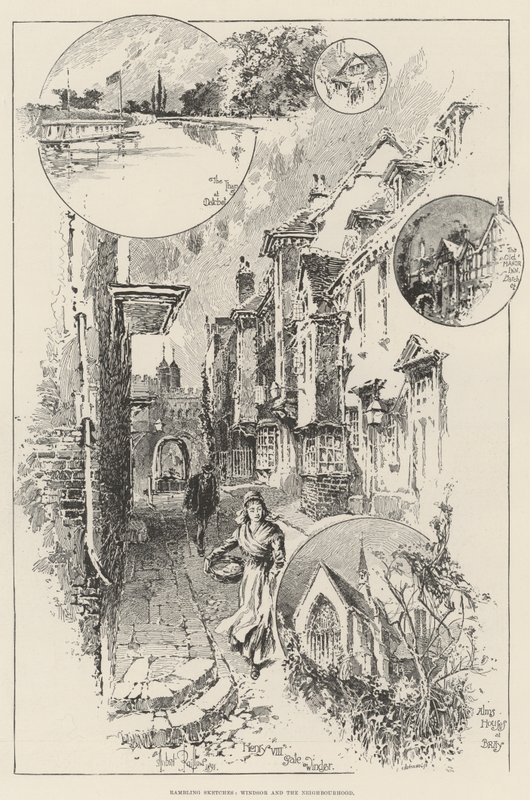Rambling Sketches, Windsor and the Neighbourhood by Herbert Railton