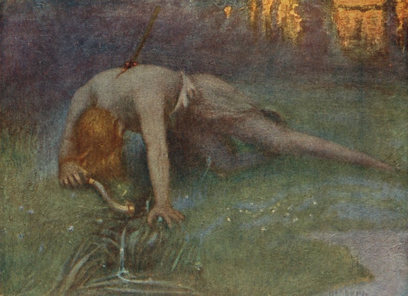 The Death of Siegfried by Hermann Hendrich