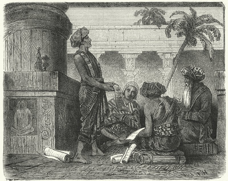 Brahmins in ancient India by Hermann Vogel