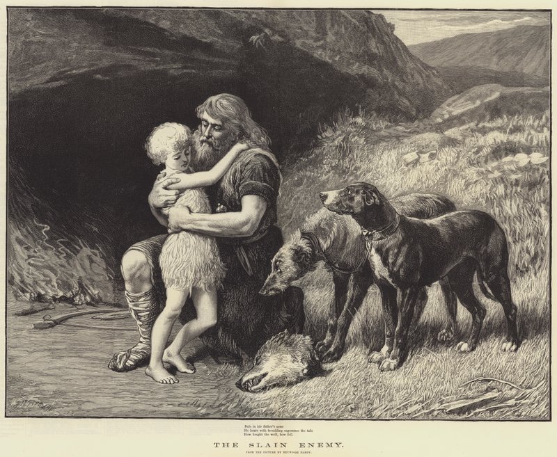 The Slain Enemy by Heywood (after) Hardy