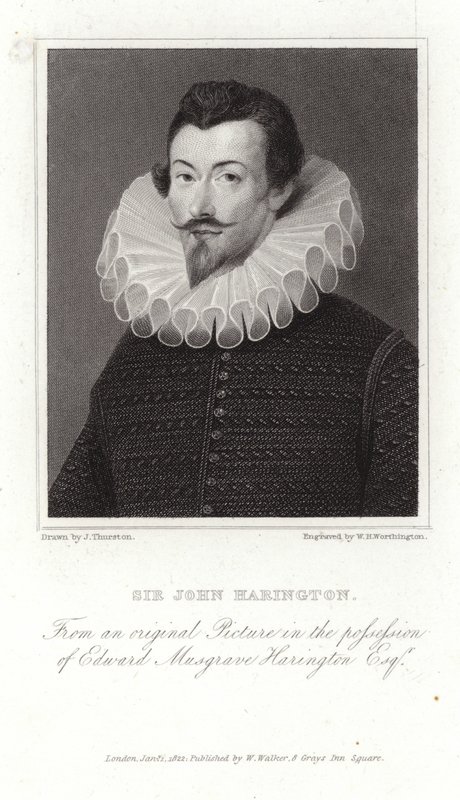 Portrait of Sir John Harington by Hieronymus Custodis