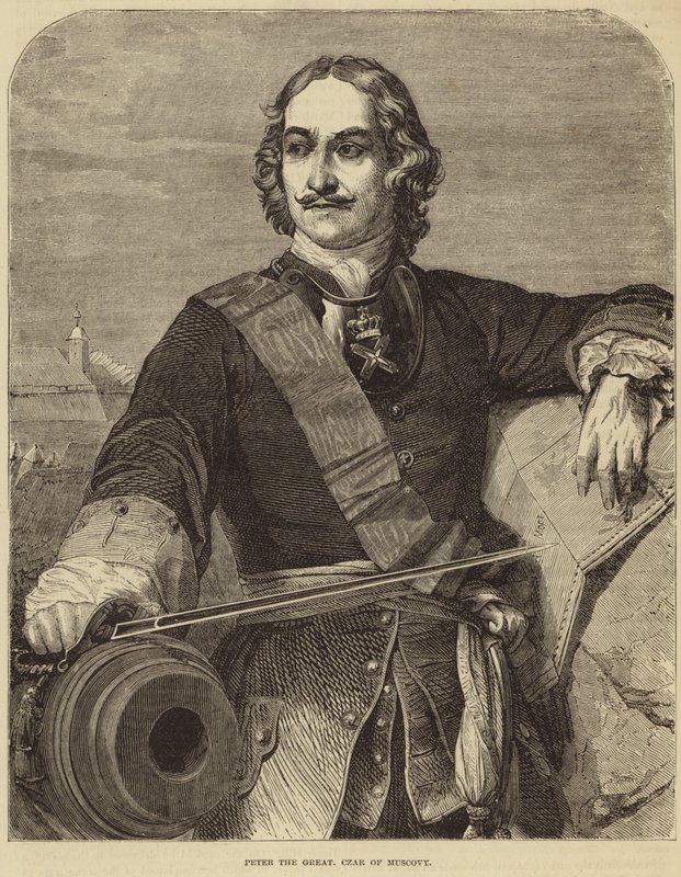 Peter the Great by Hippolyte Delaroche