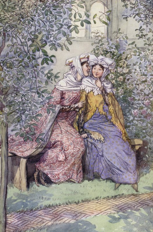 Illustration for The Merry Wives of Windsor by Hugh Thomson