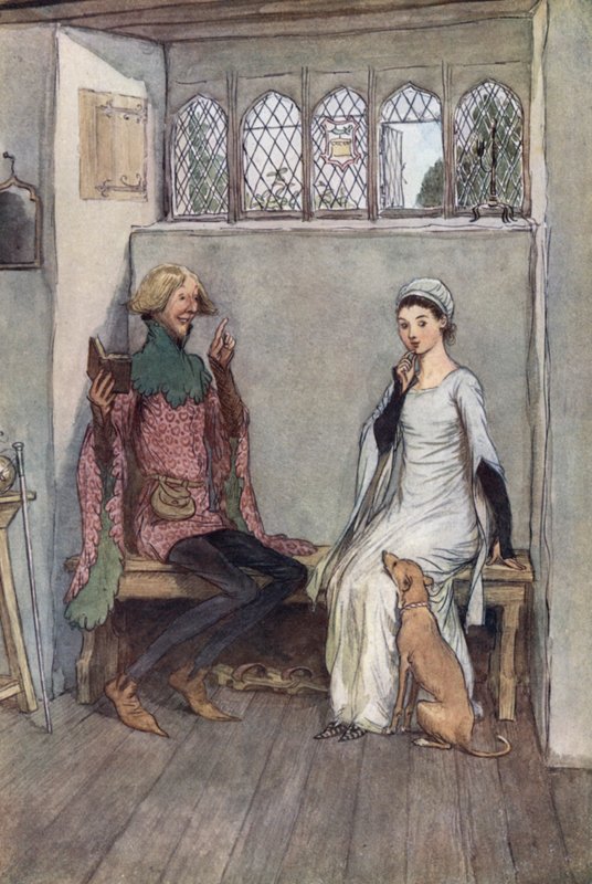 Illustration for The Merry Wives of Windsor by Hugh Thomson