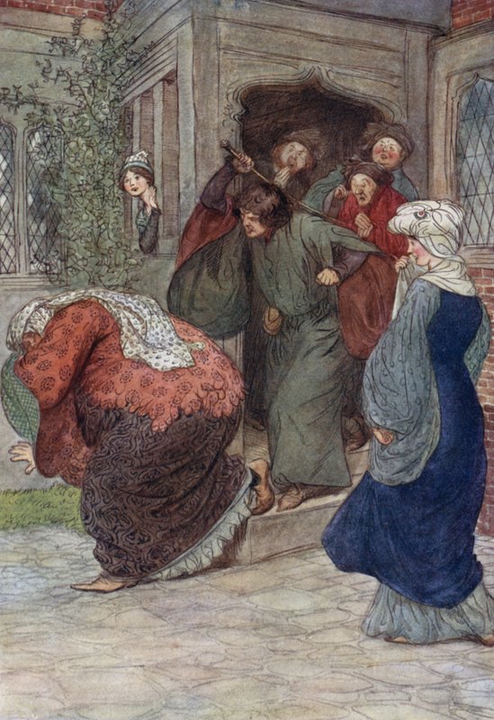 Illustration for The Merry Wives of Windsor by Hugh Thomson