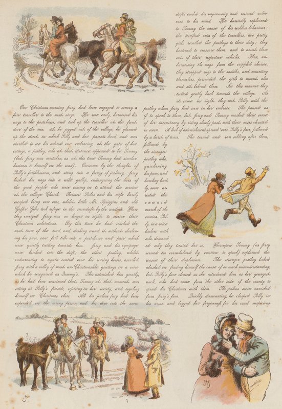 The Loves and Jealousies of Two Jolly Postboys by Hugh Thomson
