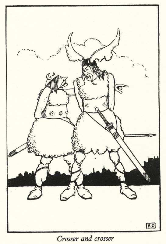 Crosser and crosser by Hugh Chesterman