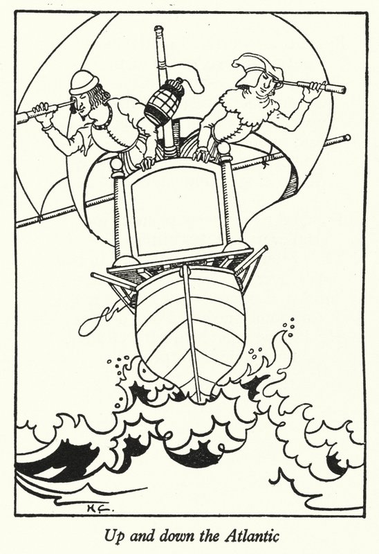 Up and down the Atlantic by Hugh Chesterman