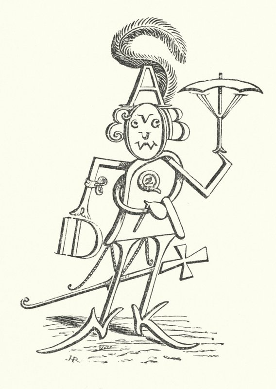 Mr Alphabet, containing all 26 letters by Hugh Rowley