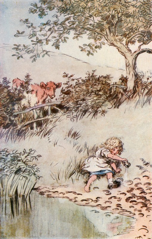 Here Sat Eppie by Hugh Thomson