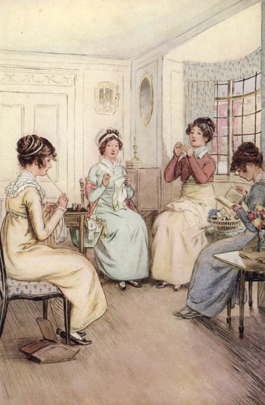 Illustration for Quality Street by Hugh Thomson