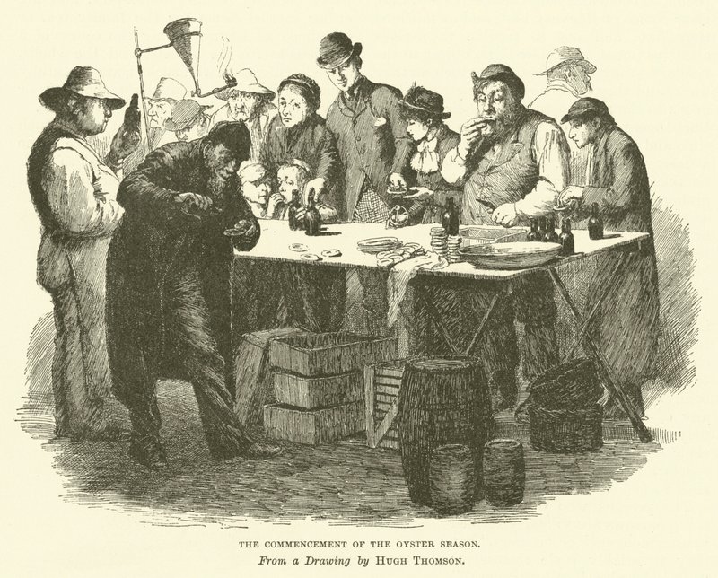 The Commencement of the Oyster Season by Hugh Thomson