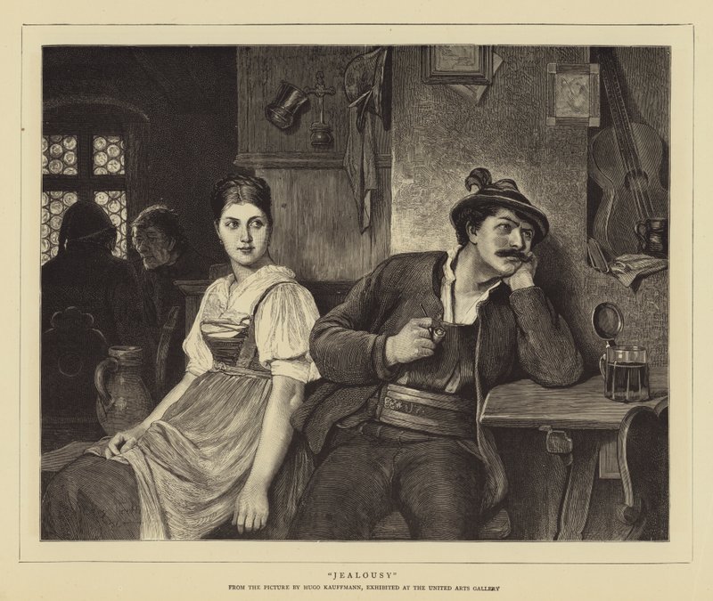 Jealousy by Hugo Kauffmann