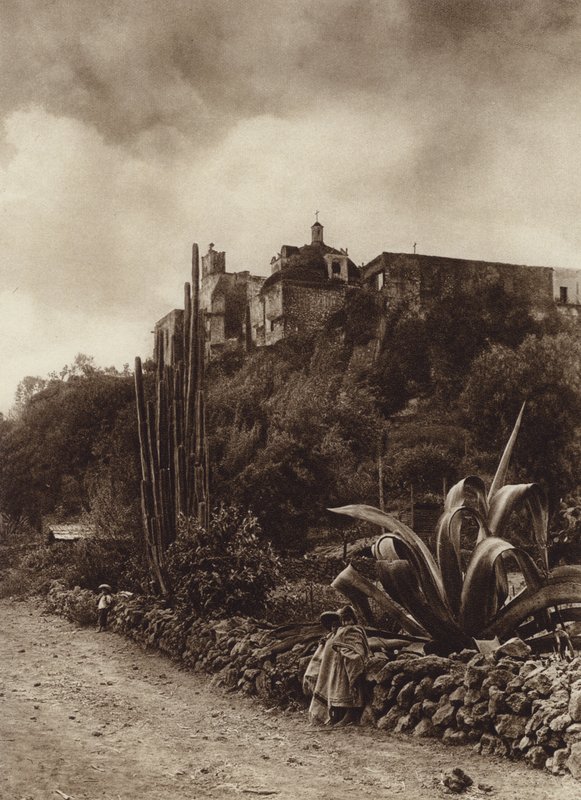 Mexico: Church of Tepepam by Hugo Brehme